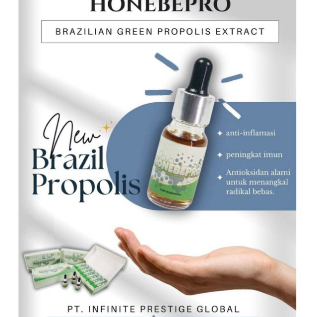propolis asli original brazilian honebepro