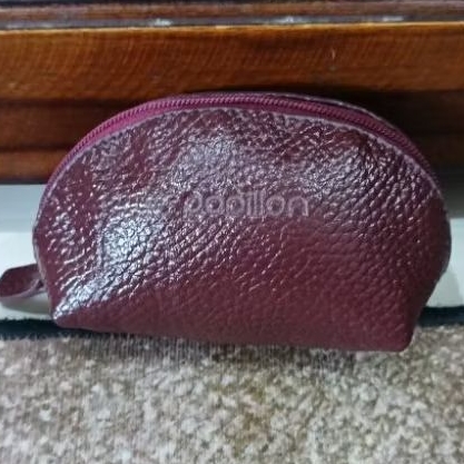 DOMPET COIN TAS PAPILLON SEKEN WARNA MARUN