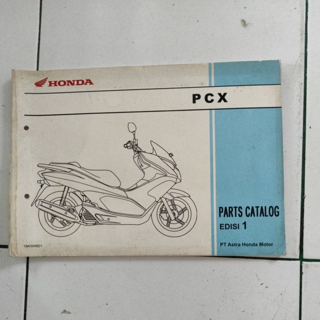 Buku part Catalog Honda PCX 125 (2010-2012)