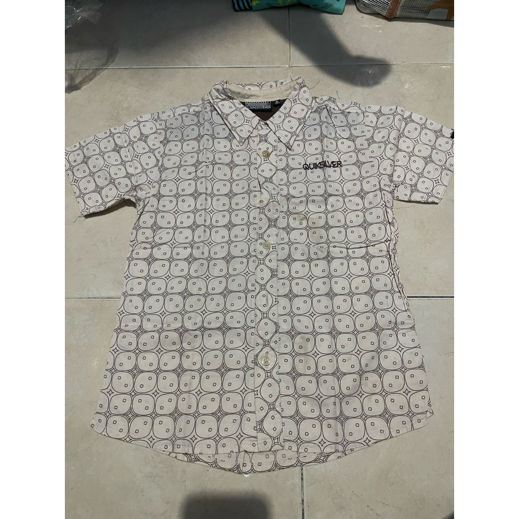 Kemeja Batik Anak PL merk Quiksilver
