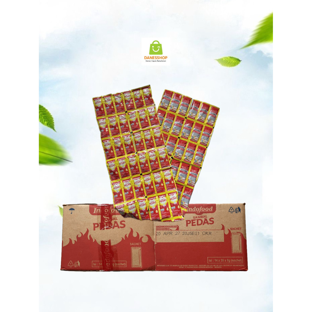 Indofood Saos Renceng Merah Pedas Expired Lama