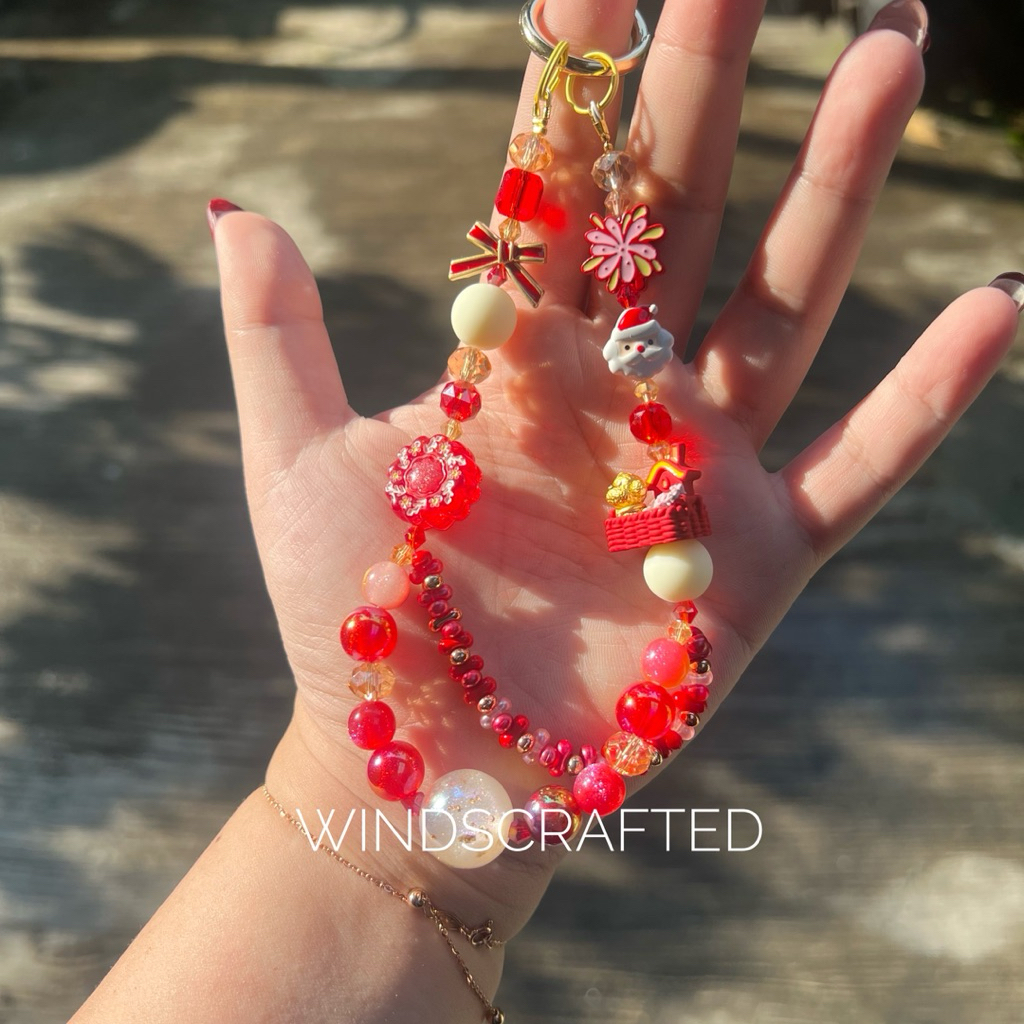 Christmas Strap Phone/ Strap HP/ Bag/ Phone charm/ Bag Charm