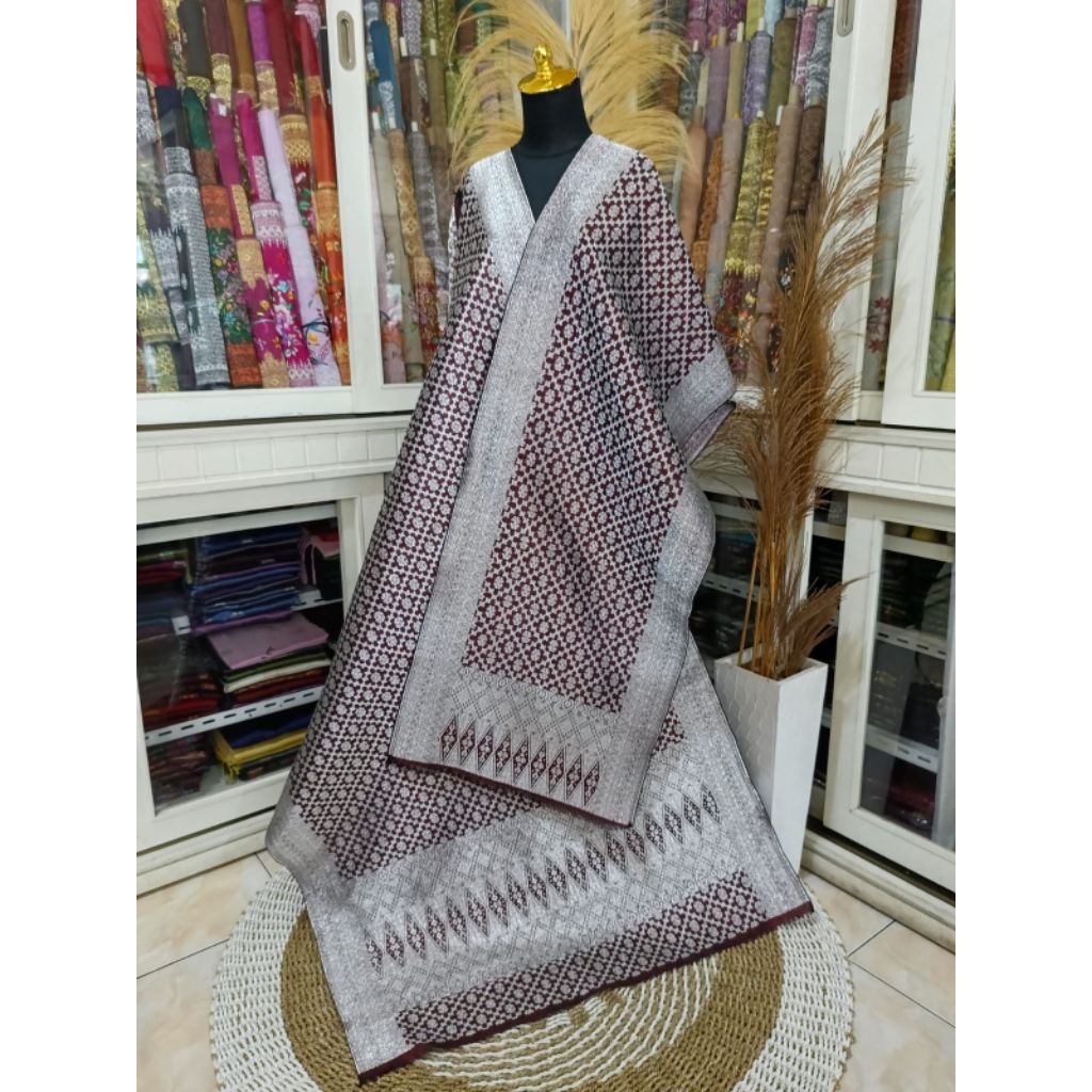 SONGKET BALAPAK 1 MOTIF SONGKET PANDAI SIKEK ASLI SONGKET MOTIF SIMPLE PANDAI SIKEK SONGKET BALAPAK 