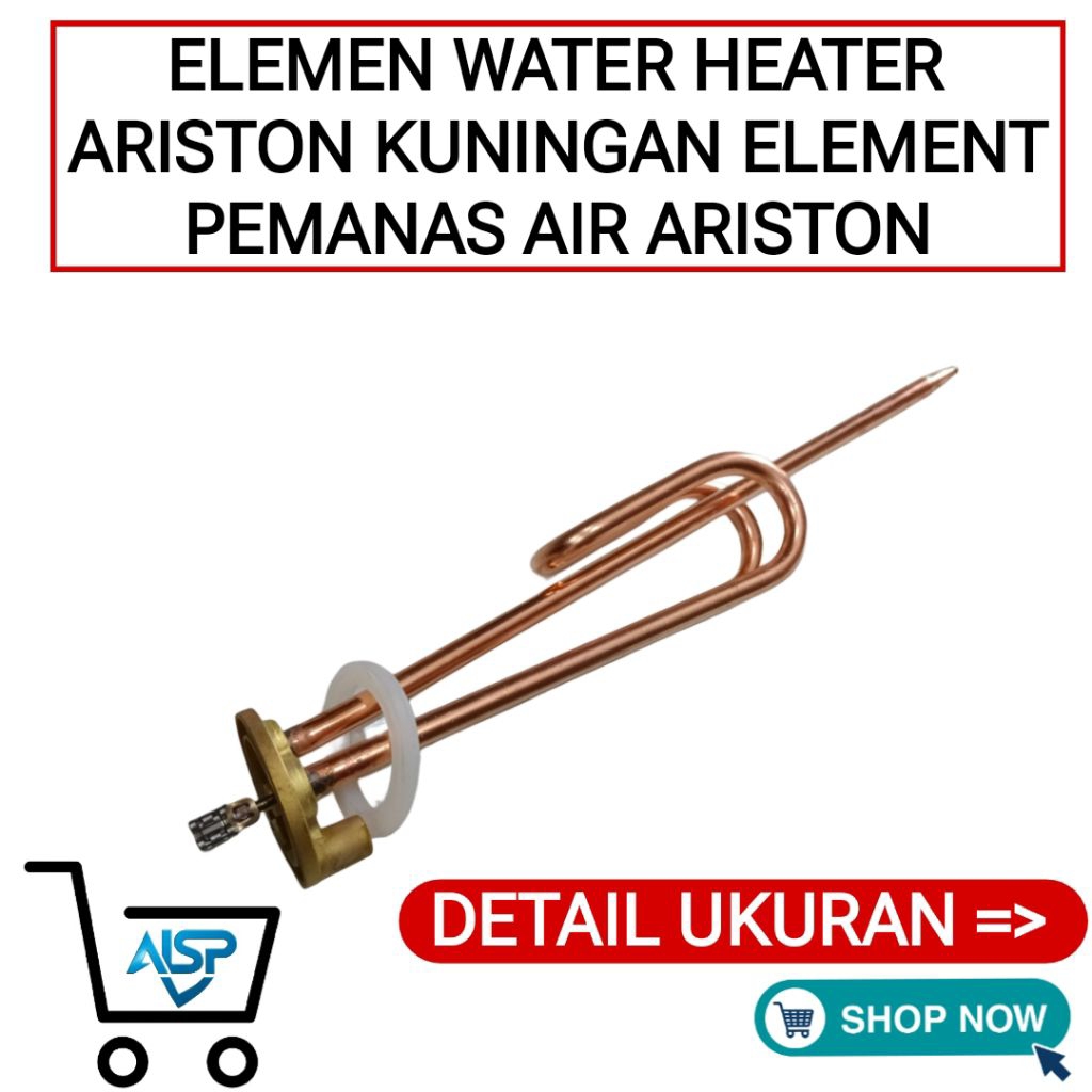 ELEMEN WATER HEATER ARISTON KUNINGAN ELEMENT PEMANAS AIR ARISTON