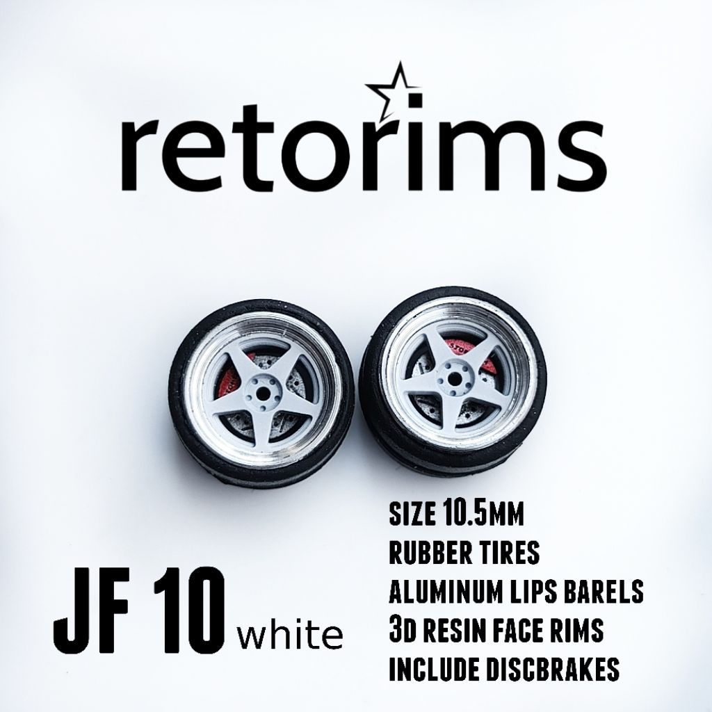 ban karet diecast 164 retorims JF10 size 10.5mm