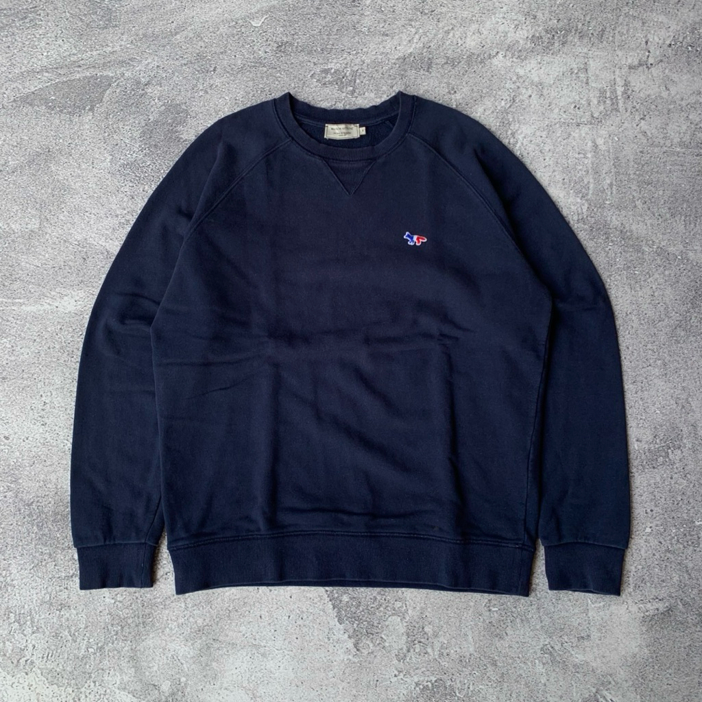 Crewneck Maison Kitsune Fox Logo