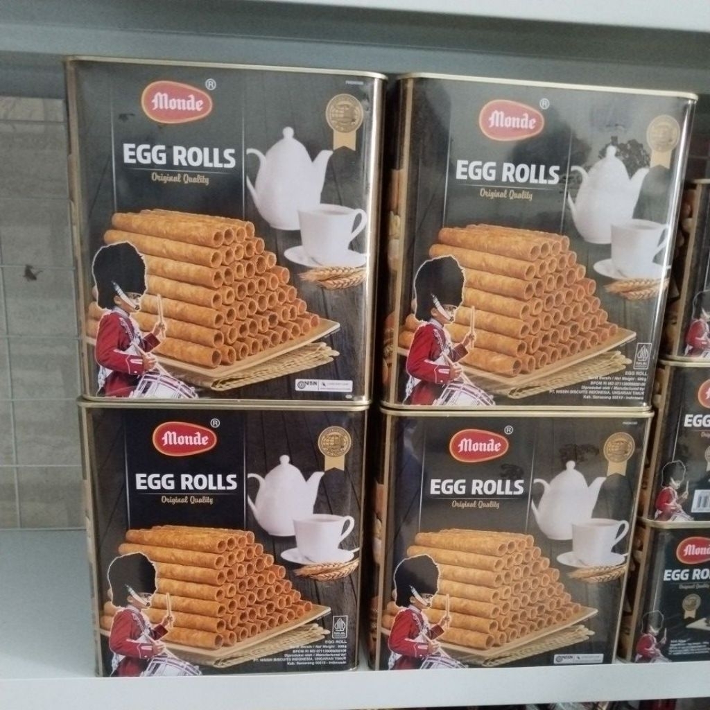 Monde Egg Roll kaleng 600 gram