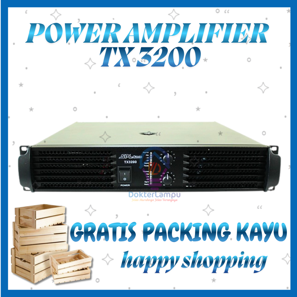 Power Amplifier SPL Audio TX 3200