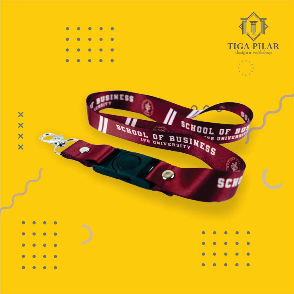 Lanyard Custom Design || Lanyard Custom Desain || Tali ID Card