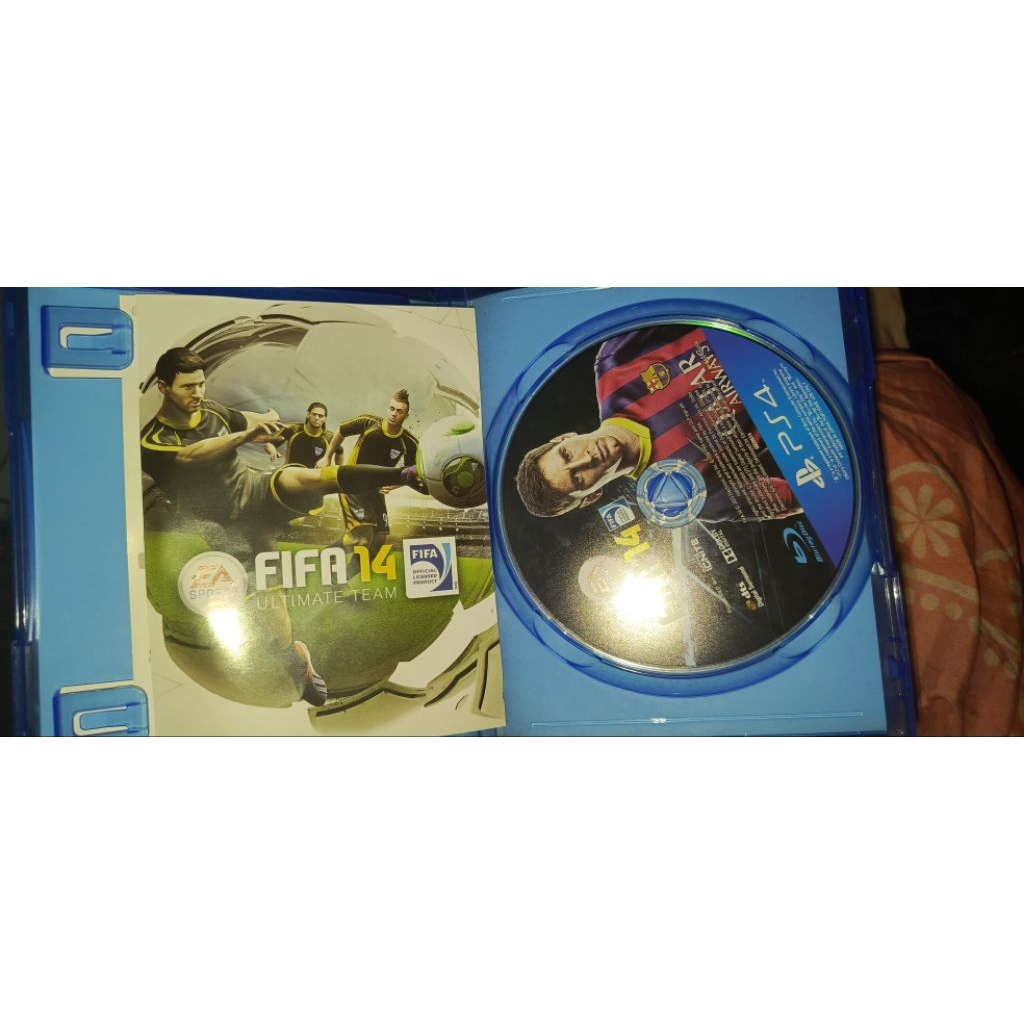 kaset ps4 second fifa 14