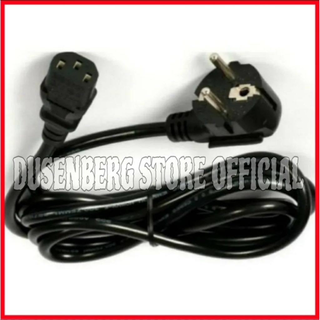 Kabel Power Cable Power Cpu Komputer - Speaker Aktif - Power Amplifier