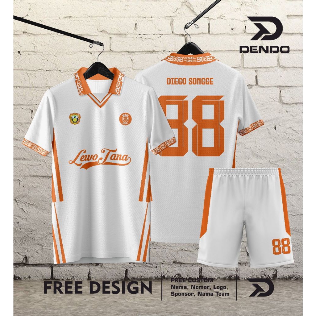 Custom Jersey Bola Printing