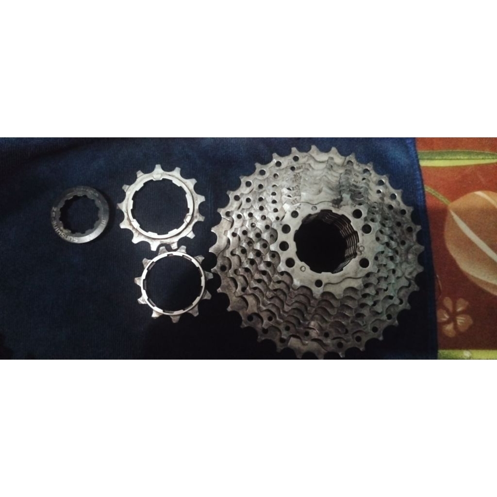 Brifter 2x10 speed, FD, RD, Sproket 10 speed Sensah PHI