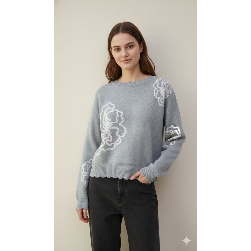 Baju Atasan Rajut Knit Wanita | Korea Kekinian