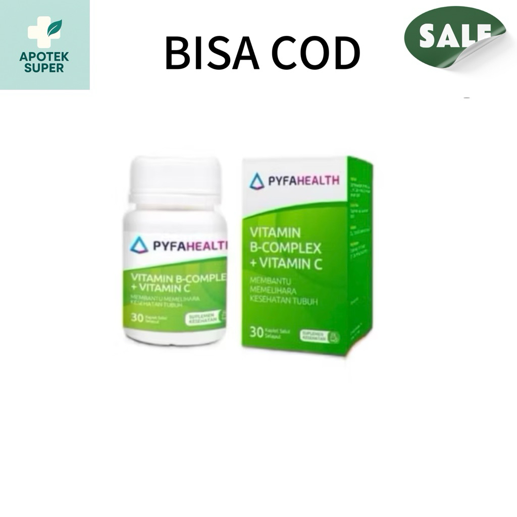 PyfaHealth B Complex Vitamin C Isi 30 Tablet