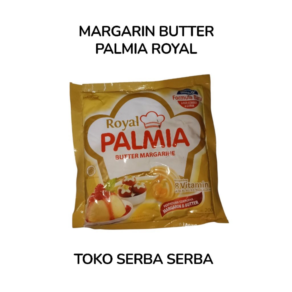 MARGARIN BUTTER PALMIA ROYAL 1 DUS ISI 60 PCS