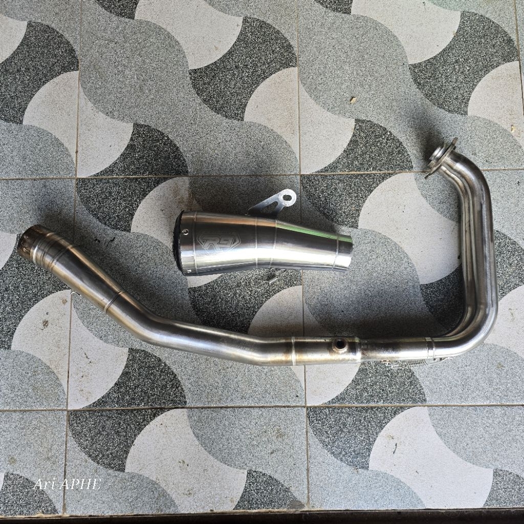 Knalpot r9 gp series original all new ninja 250 fi