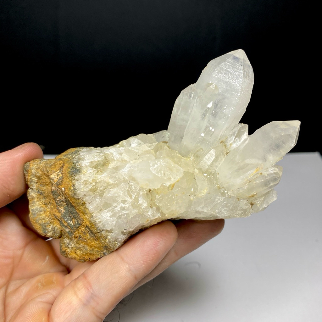 140Gr Natural Quartz Crystal - Cluster Quartz Crystal Healing Gems Collection