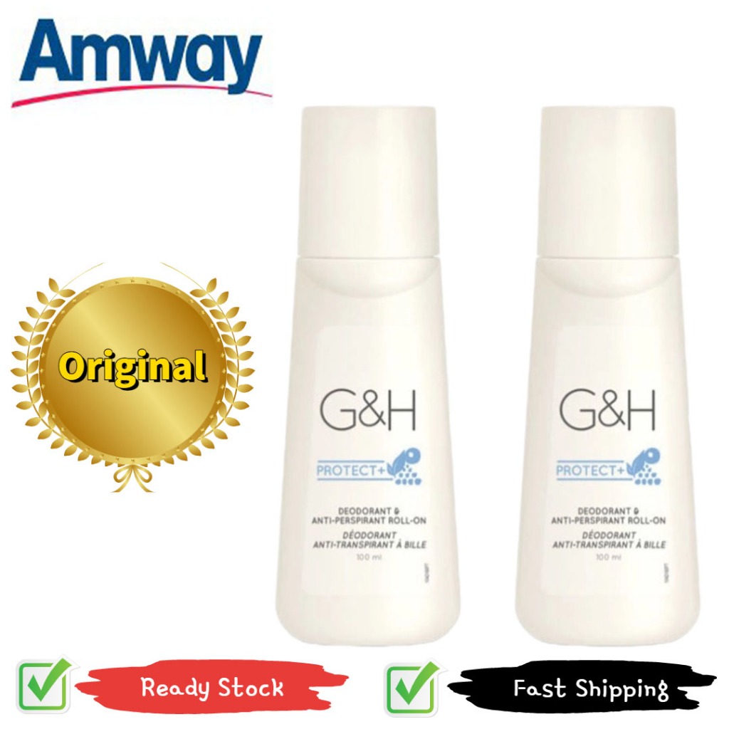 [READY STOCK] Amway Deodorant 100% AMWAY G&H Protect Antiperspirant Deodorant Roll On 100ml