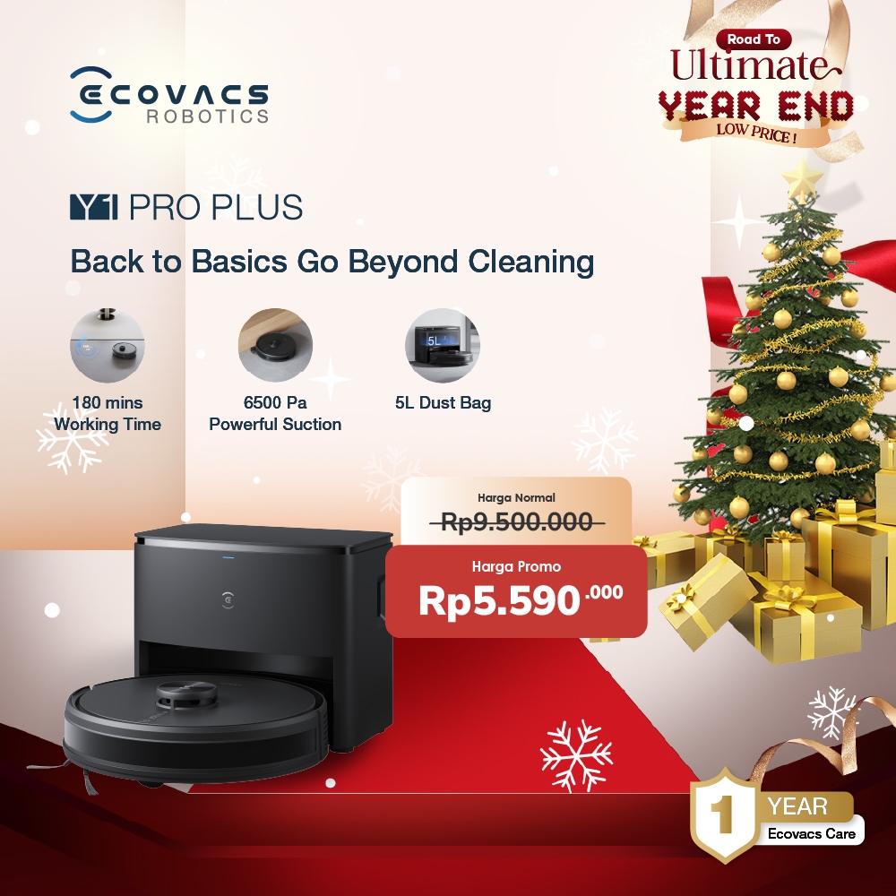 Ecovacs DEEBOT Y1 PRO - Robot Vacuum and Mop