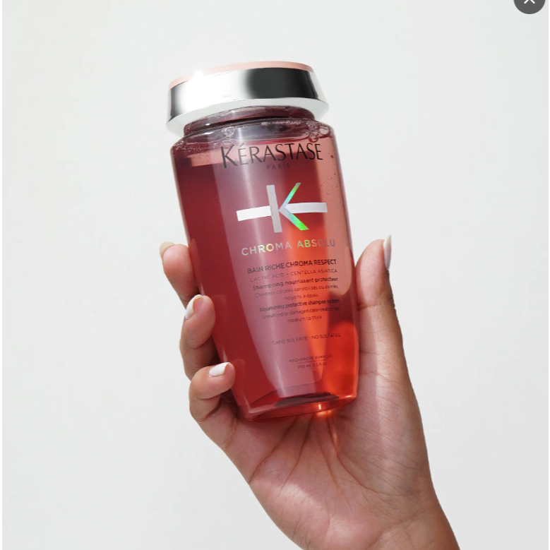 Kerastase Chroma Absolu Bain Chroma Respect (Riche) 250ml - Sampo Rambut Diwarnai