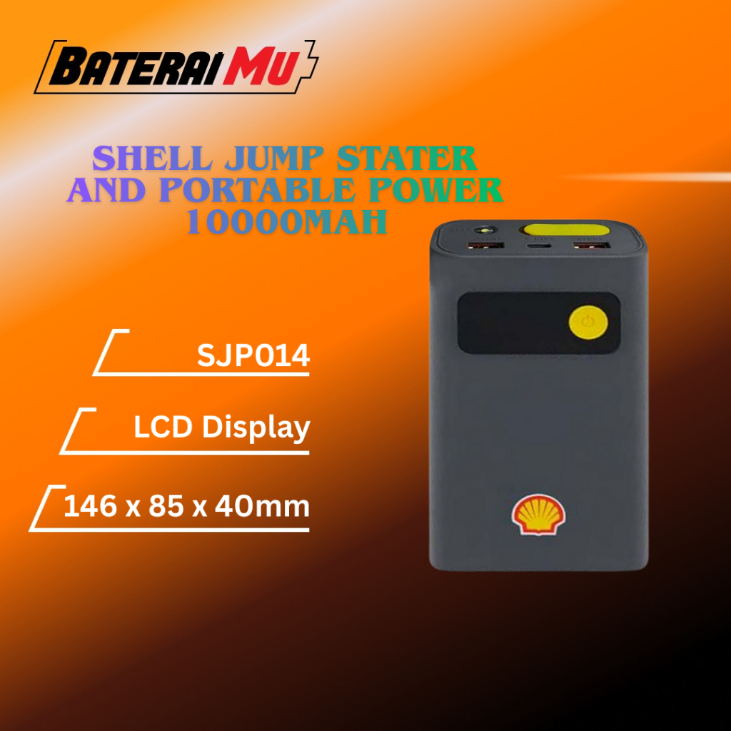 Shell Jump Starter and Portable Power SJP014 - Jump Starter Mobil | Jump Stater