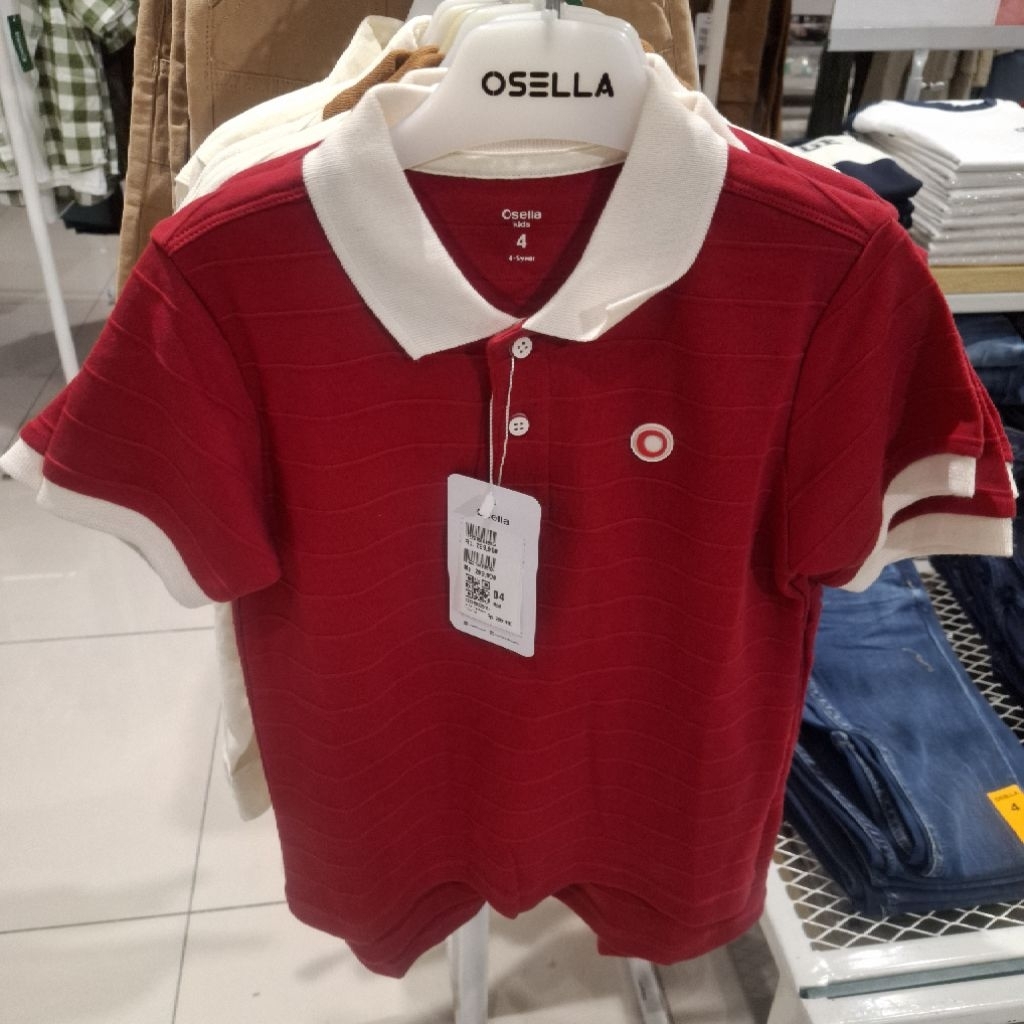 Osella Baju Kaos Polo Anak Laki Laki New Original