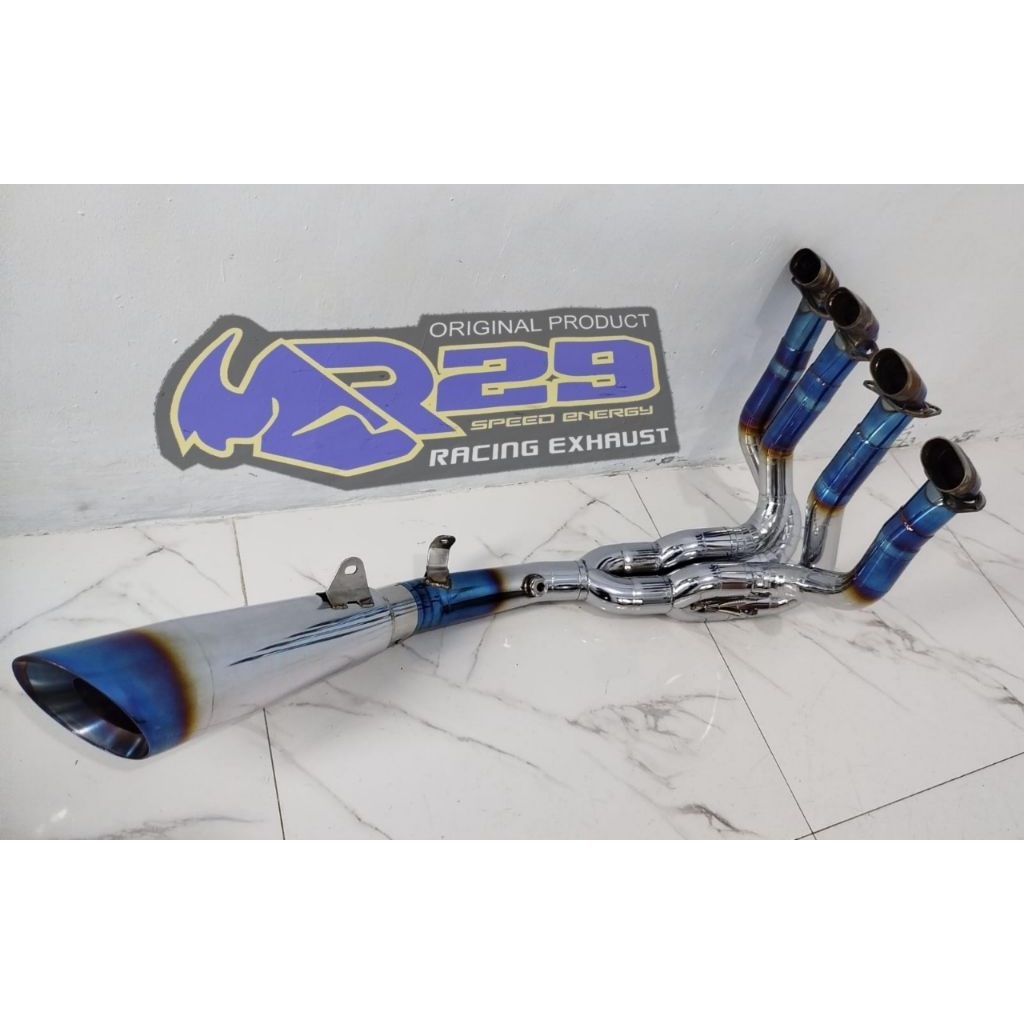 KNALPOT REPLICA REPLIKA VANDEMON KAWASAKI H2 H2R FULLSYSTEM EXHAUST