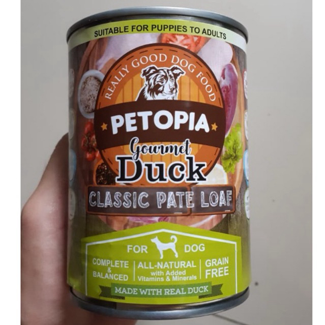 makanan kaleng dog food petopia