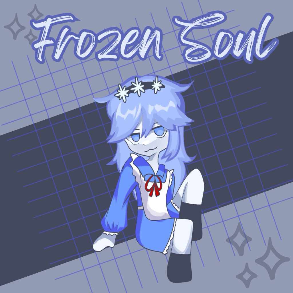 Fanmerch acrylic keychain roblox frozen soul dream game (eunoia)