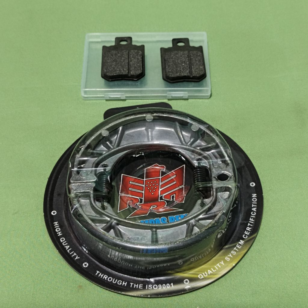 KAMPAS REM DEPAN BELAKANG MOTOR LISTRIK VIAR C2(SEPAKET)