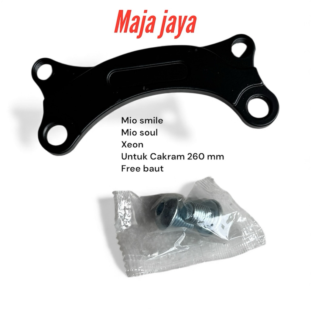 BREKET CAKRAM MIO SOUL MIO SMILE XEON UKURAN 260MM PLUS BAUT