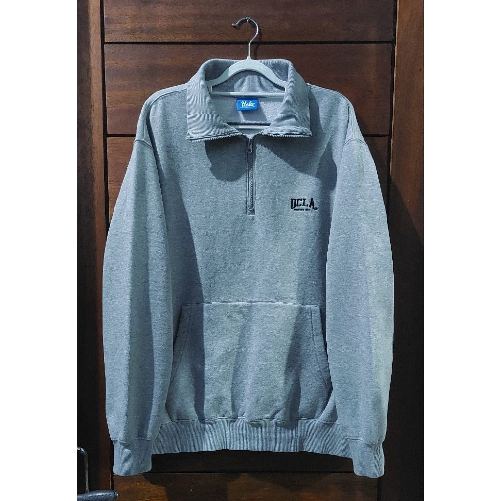 Crewneck  Ucla Half Zipper