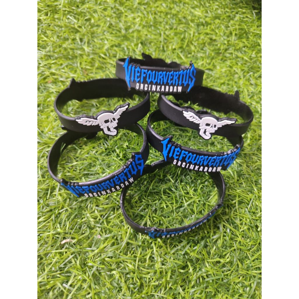 RUBBER CUSTOM-GELANG KARET motif keluar