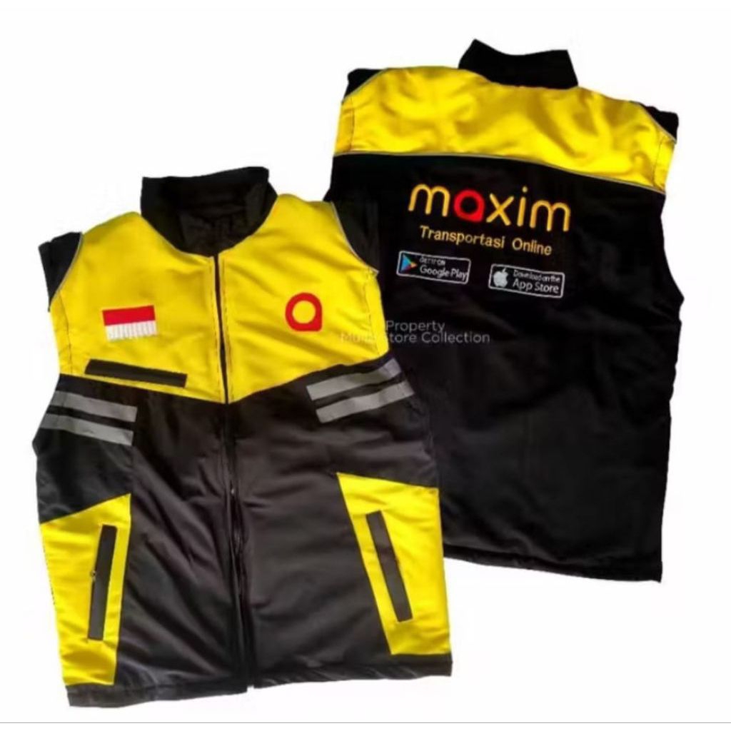 Rompi Driver Maxim Terbaru Original 2025 Tahan Air