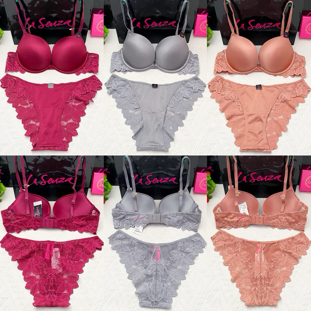 La Senza Original Bra Set Beyond Sexy Push Up Gel Level 3 Size 32B/S 32C/S 34A/S 34B/S 34B/M 34C/M 3