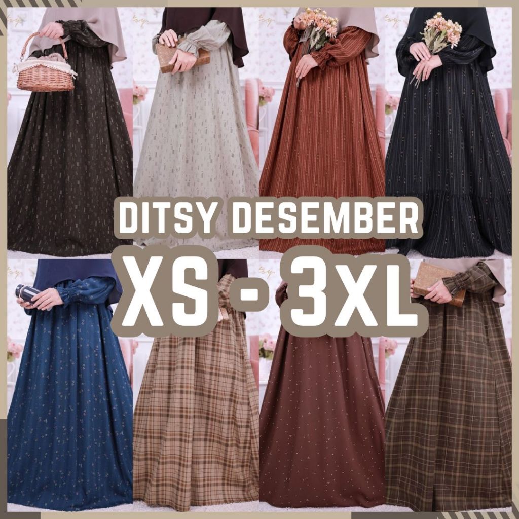 PART 2 DITSY NIGHTGOWN, DITSY OFFICIAL, GAMIS DITSY