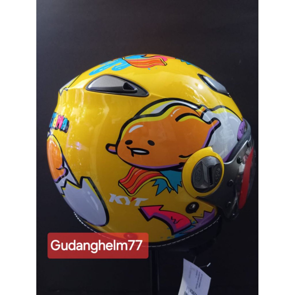 HELM KYT ELSICO GUDETAMA#2- Helm KYT MODEL PILOT