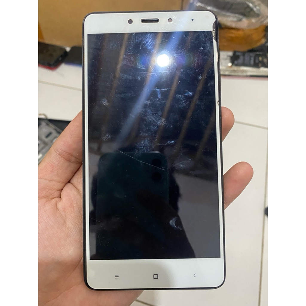 FRAME TULANG TENGAH TATAKAN LCD XIAOMI NOTE 4 / BOTE 4X MEDIATEK COPOTAN