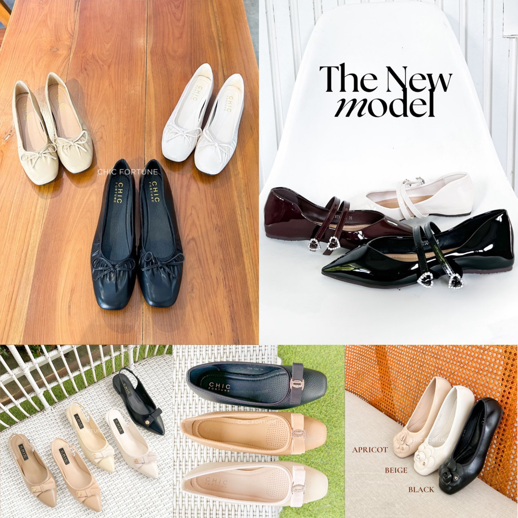 CHIC FORTUNE SEPATU FLAT WANITA IMPORT