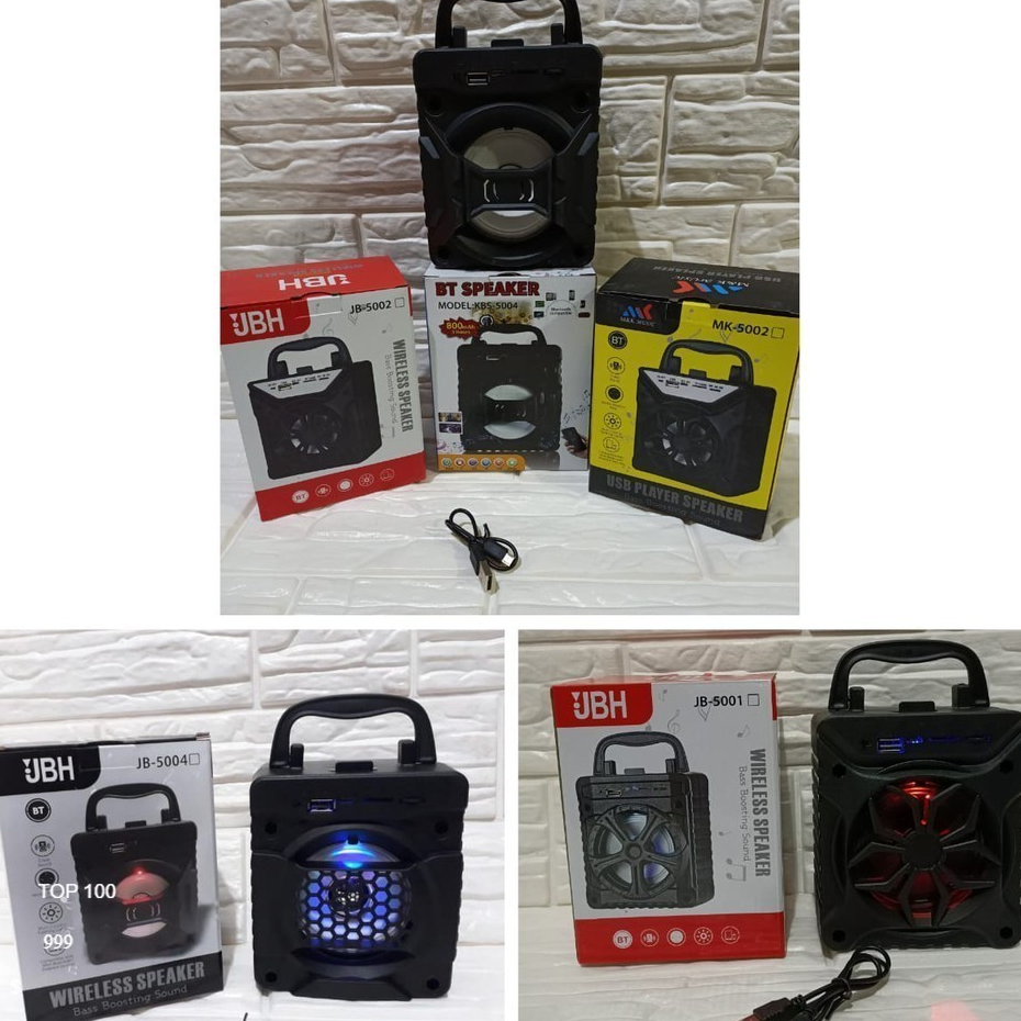 Speaker Music JBH-5004 JB 5001 High Quality Bluetooth Wireless Mini Music Box Portable Super Bass / 