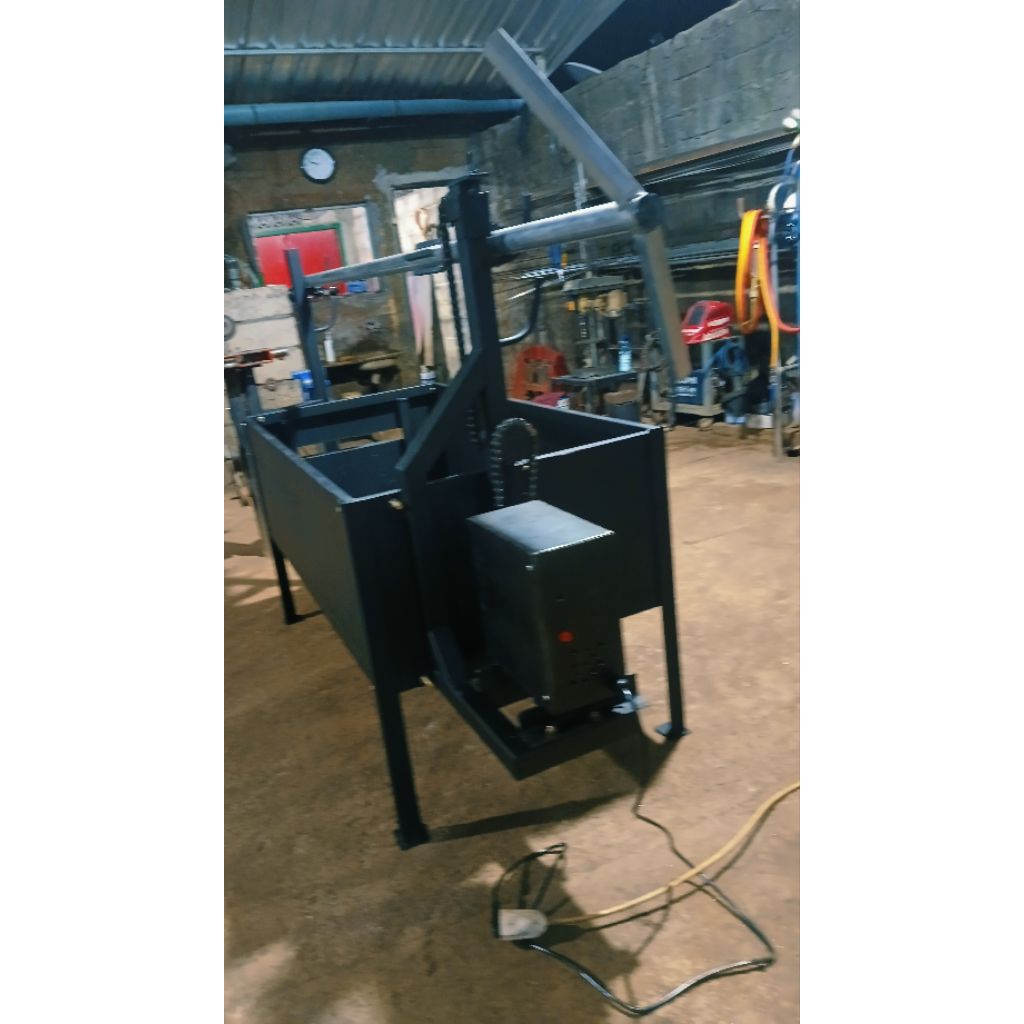 mesin guling kambing atau mesin guling babi