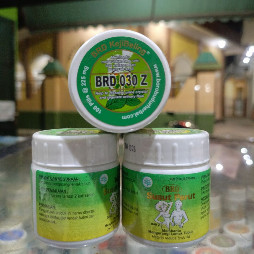 BRD susut perut 100 pill