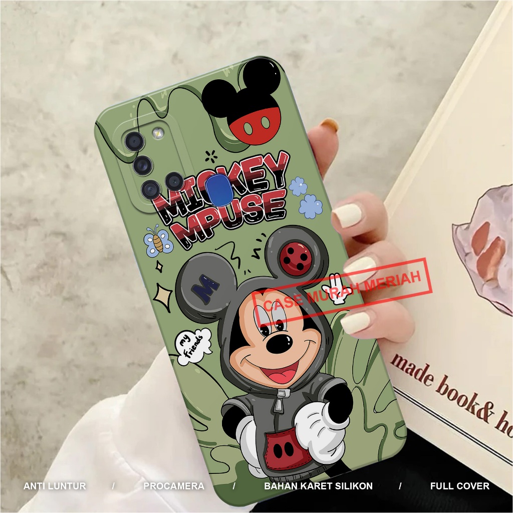 Case Samsung A21S - Casing Hp Samsung A21S Softcase Silikon Procamera - Softcase Samsung A21S - Sili
