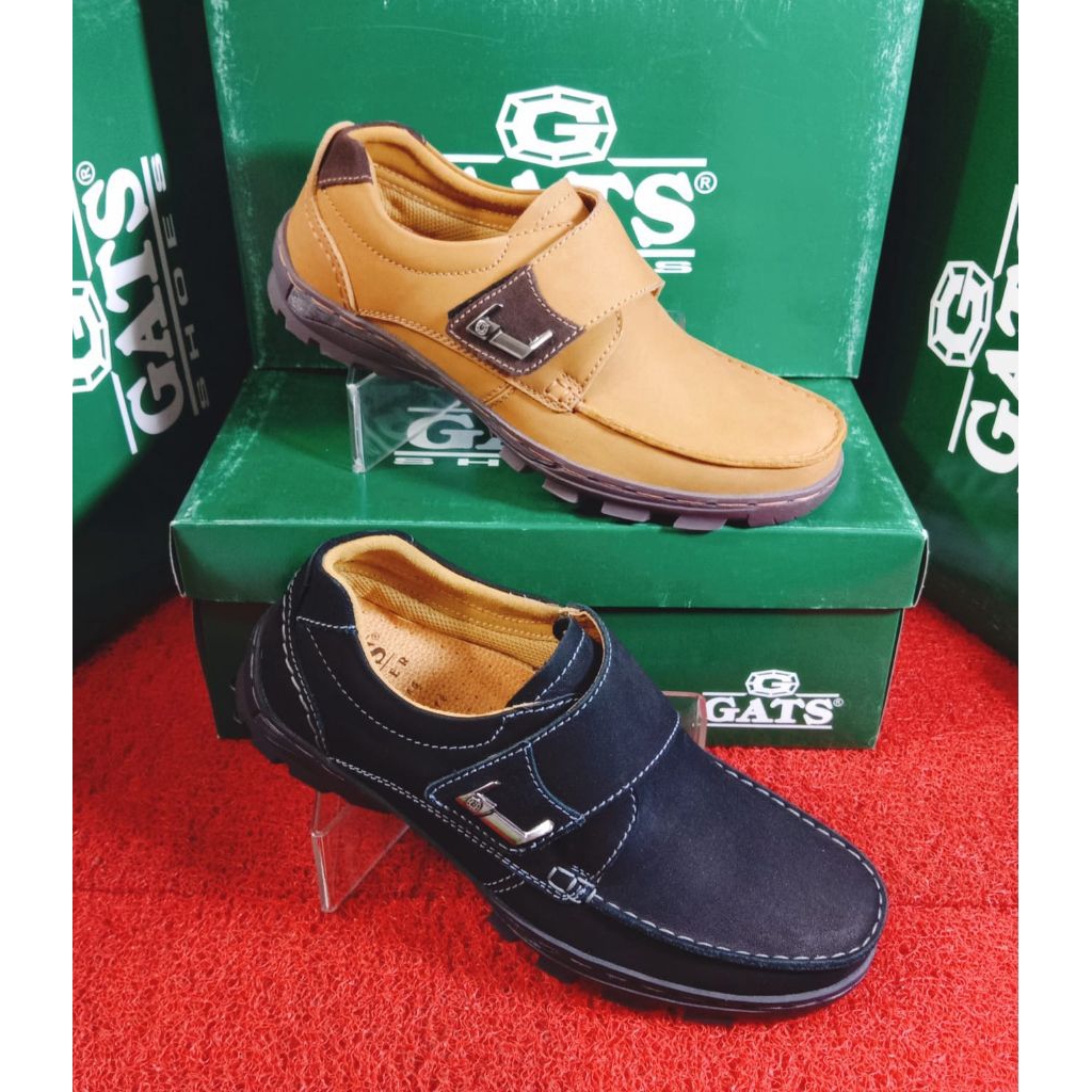 Sepatu casual kulit GATS TO 2209 original