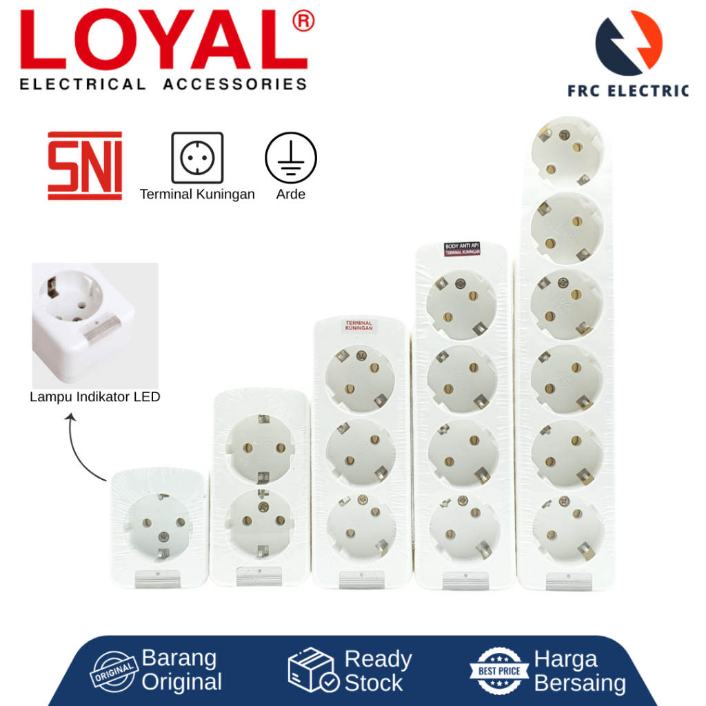 STOP KONTAK OUTBOW - STOP KONTAK SNI - TERMINAL LISTRIK KUNINGAN - STOP KONTAK OUTBOW LOYAL