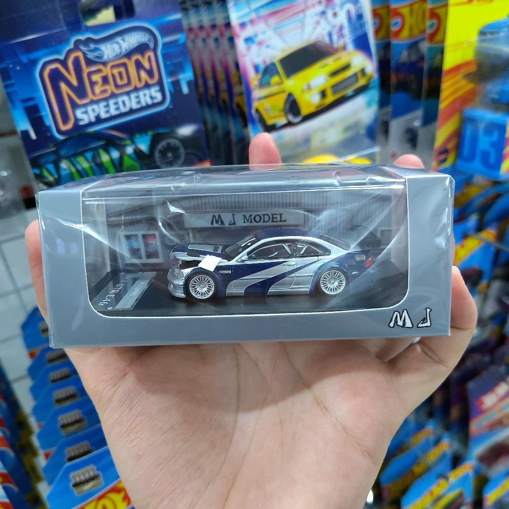 (SEGEL) MJ Model - BMW M3 GTR Most Wanted - Open Hood