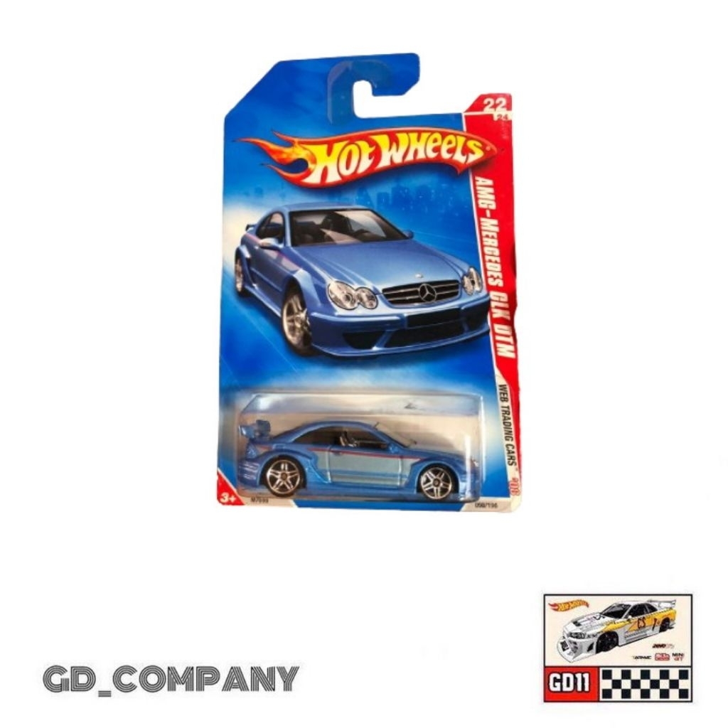 Hotwheels Mercedes AMG CLK DTM (Free protektor)