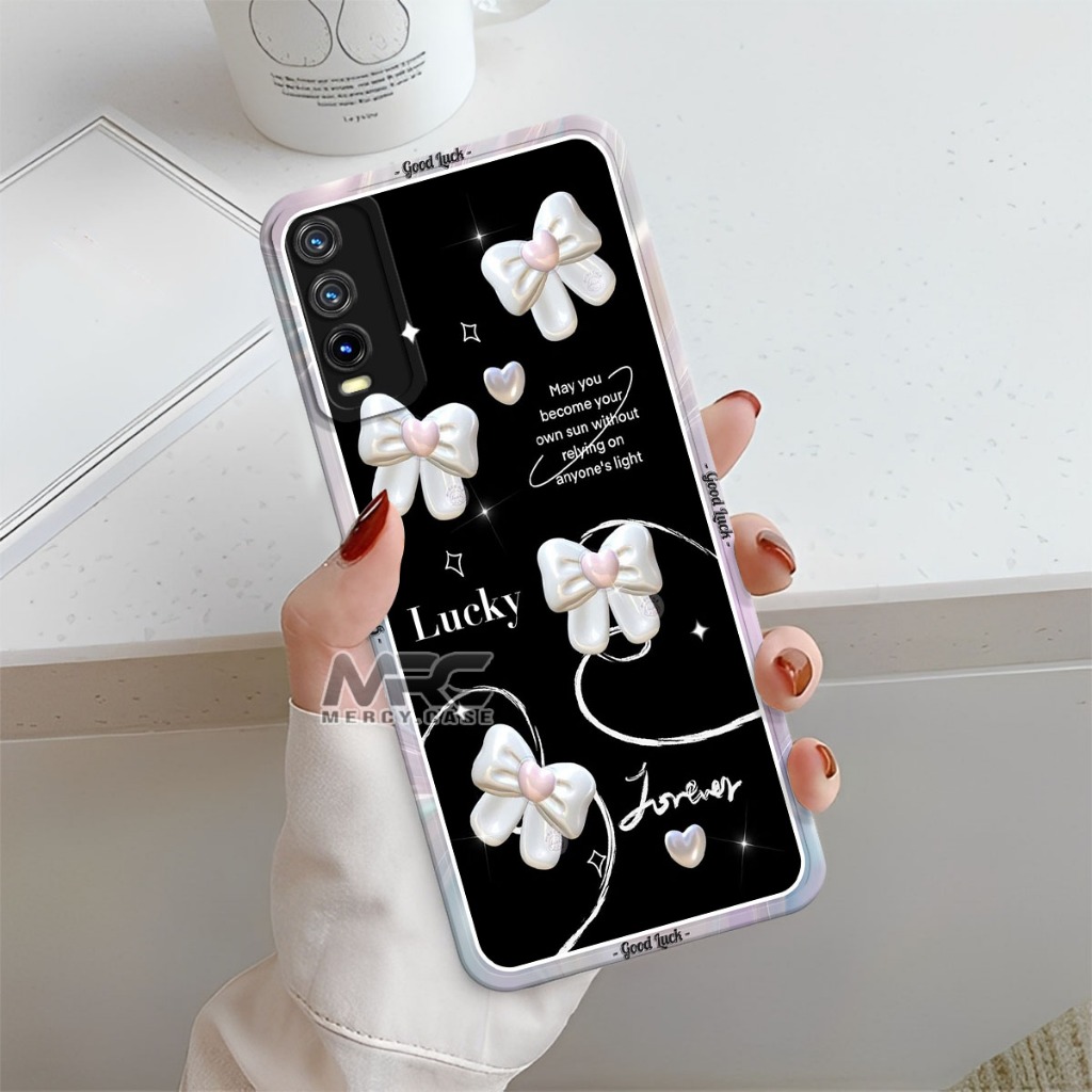 Mercycase Softcase HP Vivo Y12s Y20 Y20s Karakter Silikon Case Procamera Casehp Bumper Cover HP - 19