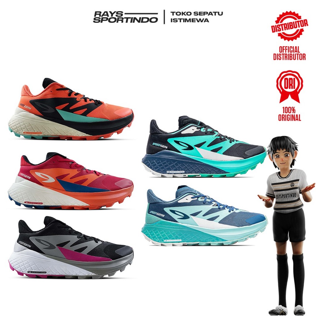 SEPATU RUNNING NINETEN YUZA SPEEDGOTH
